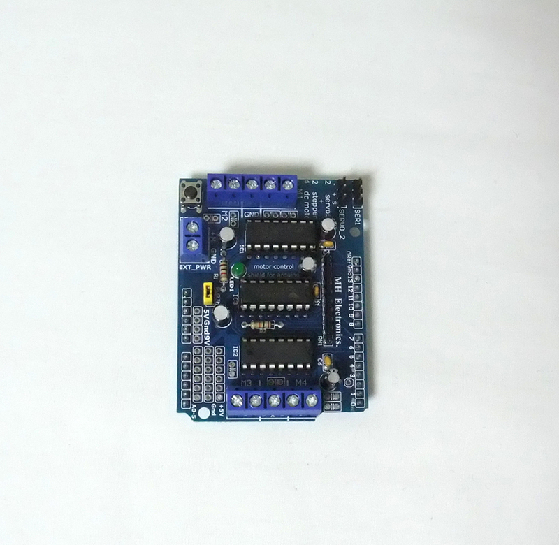 L293Dモータードライブシールド（Arduino対応、新品） 