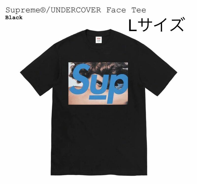 【送料無料】【新品】【23SS】Supreme × Undercover Face Tee BLACK L シュプリーム アンダーカバー フェイス Tシャツ 黒