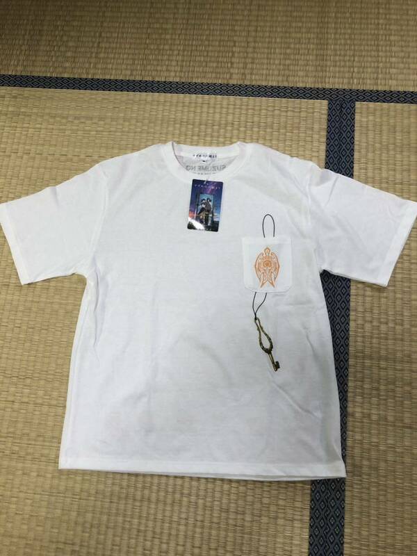 すずめの戸締まり　Ｔシャツ　Ｍサイズ　白　新品タグ付き　新海誠