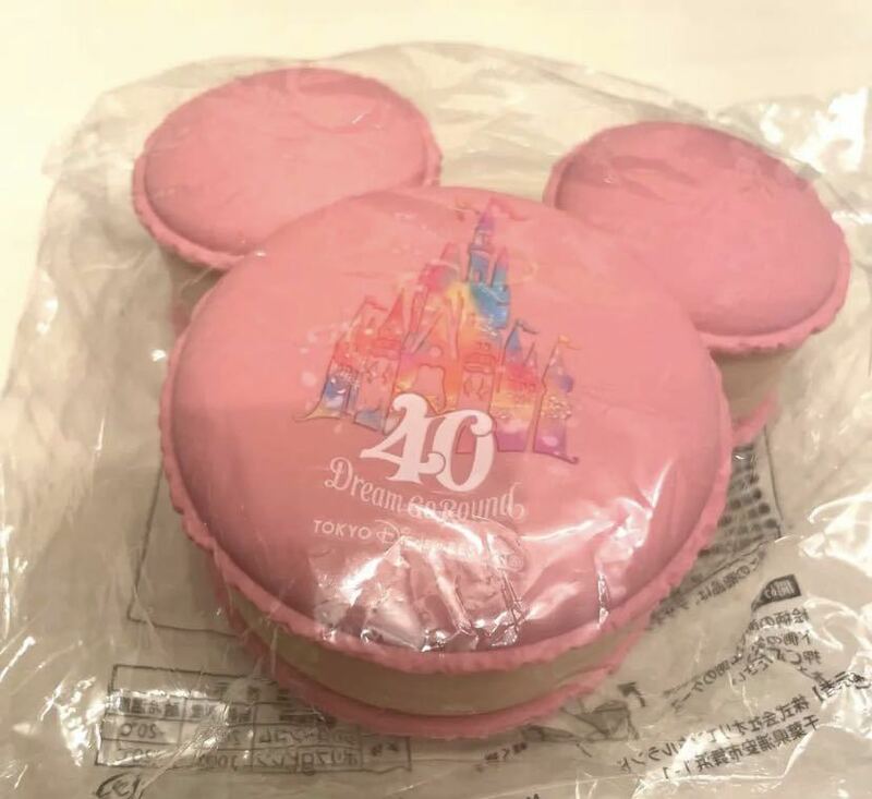 新品　ディズニー　スーベニア　ミッキー マカロン　ケース　40周年 ディズニーランド