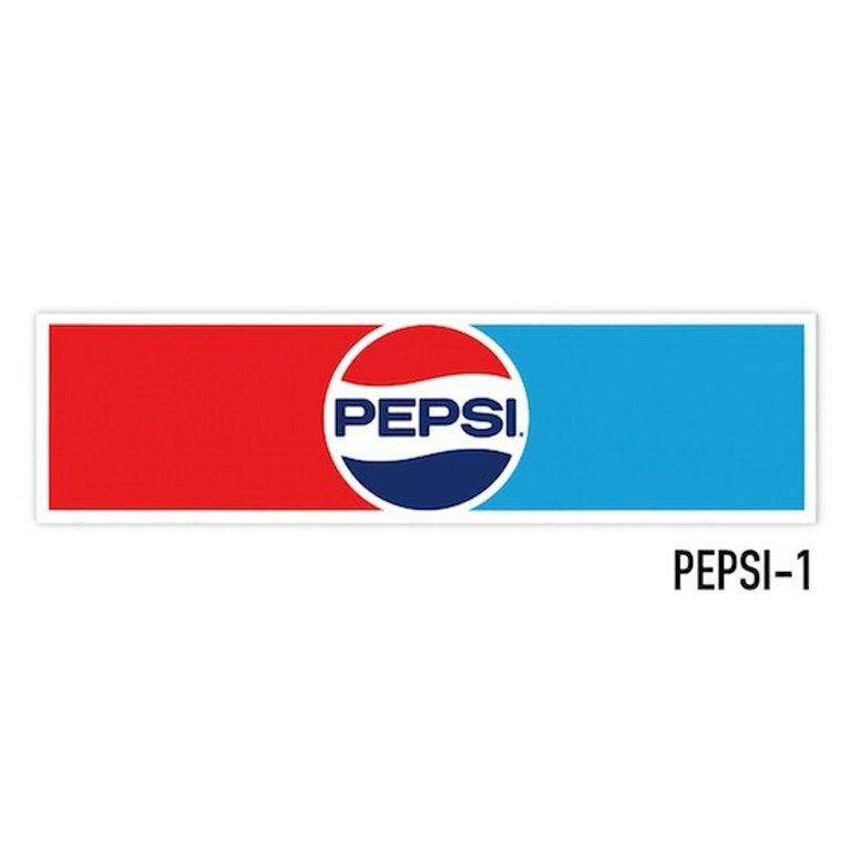 PEPSI バンパーステッカー（PEPSI-1）