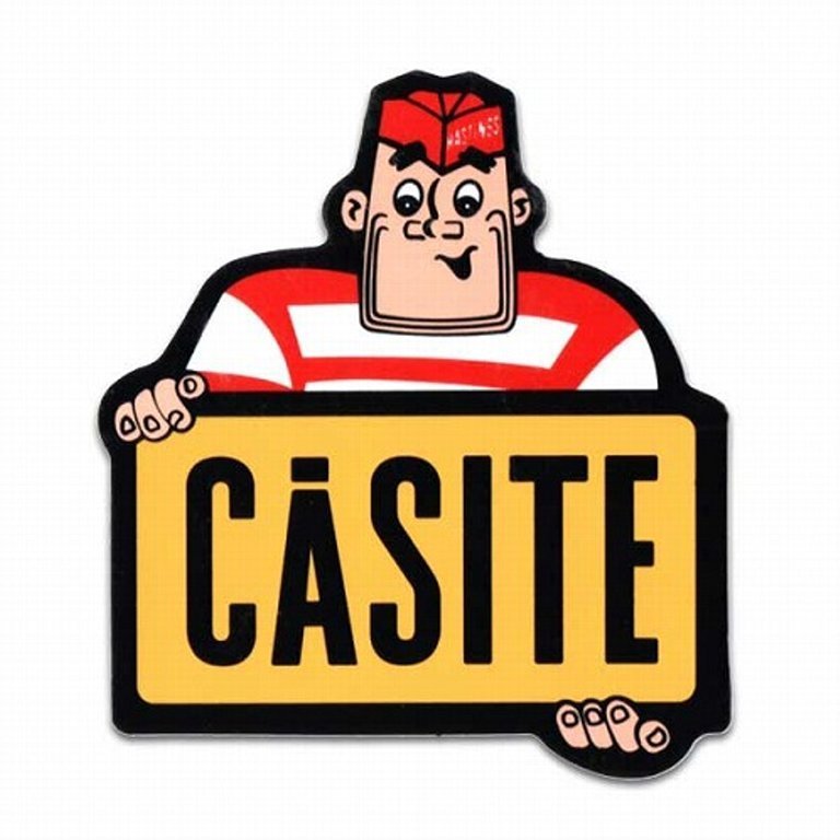 レーシングステッカー(CASITE)　ステッカー　シール　車　バイク　アメリカ雑貨アメリカン雑貨
