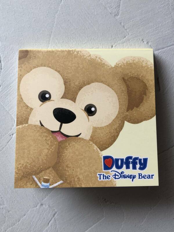 ＜新品・未使用＞ダッフィー＆フレンズ ダッフィー メモ 2柄 Duffy and Friends 