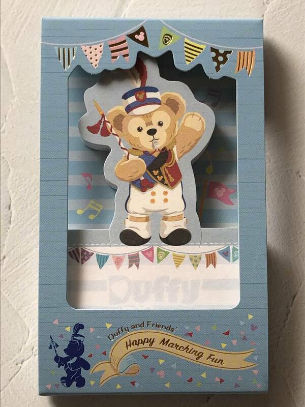 ＜新品・未使用＞ダッフィー＆フレンズ Happy Marching Fun TDR35th ダッフィー メモ Duffy and Friends 