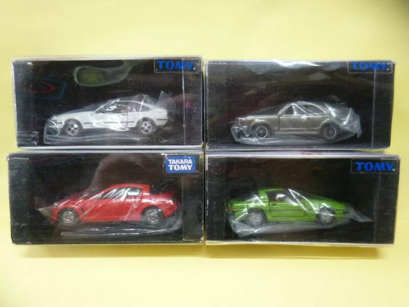 　TOMICA LIMITED/4台まとめ/サバンナ・セリカ・マツダRX-8・マツダサバンナ/中古品・トミカリミテット