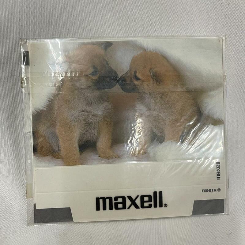maxell カセットテープ　インデックスカード　004