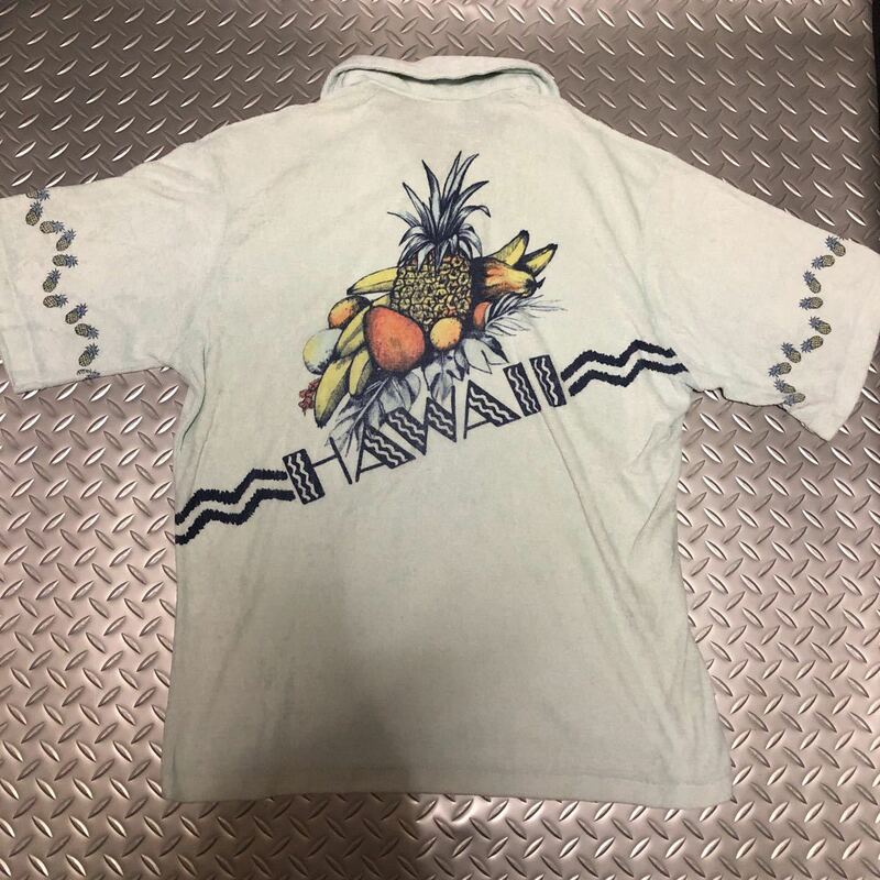70's 80's OP ocean pacific shirt vintage パイルシャツ　ポロシャツヴィンテージ　サーフィン オーシャンパシフィック HAWAII ハワイ