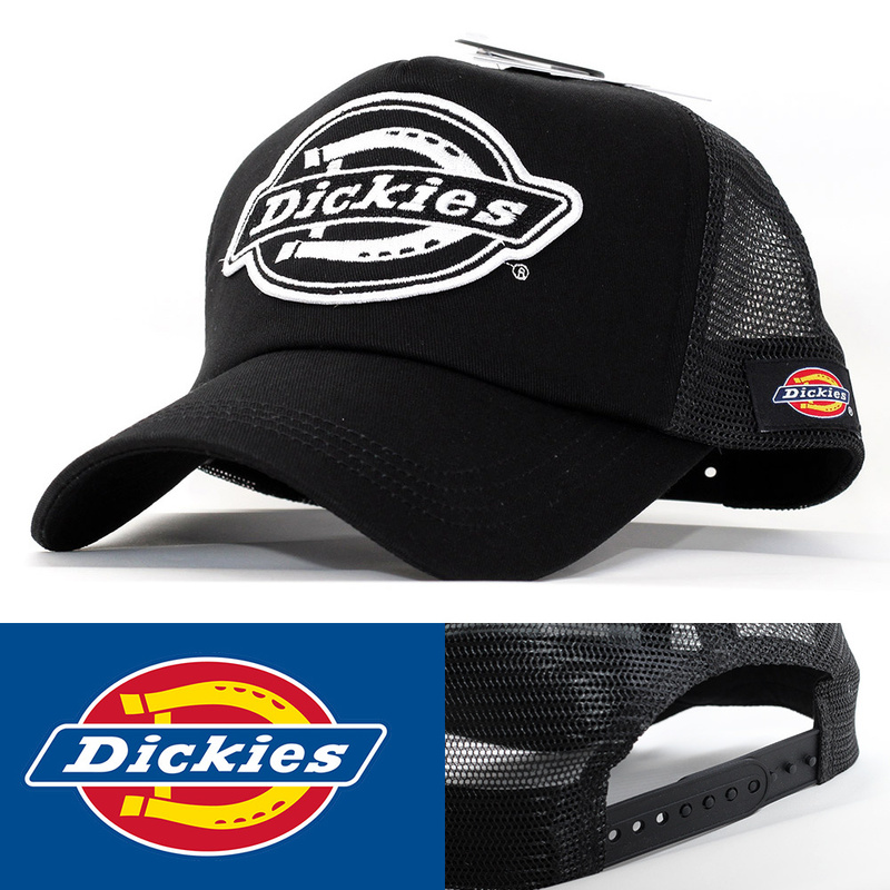 メッシュキャップ 帽子 メンズ DICKIES ディッキーズ Standard MeshCap ブラック 17620600-81 USA アメリカンブランド