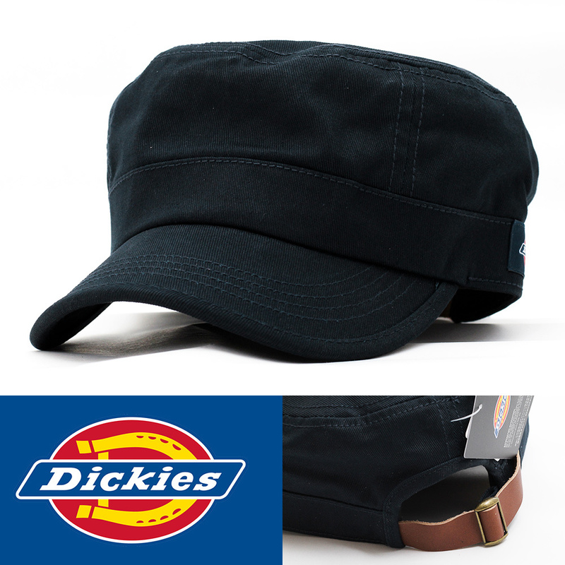 ワークキャップ 帽子 メンズ Dickies ディッキーズ Standard Work Cap ネイビー 17052400-49 レザーベルト USA アメリカンブランド