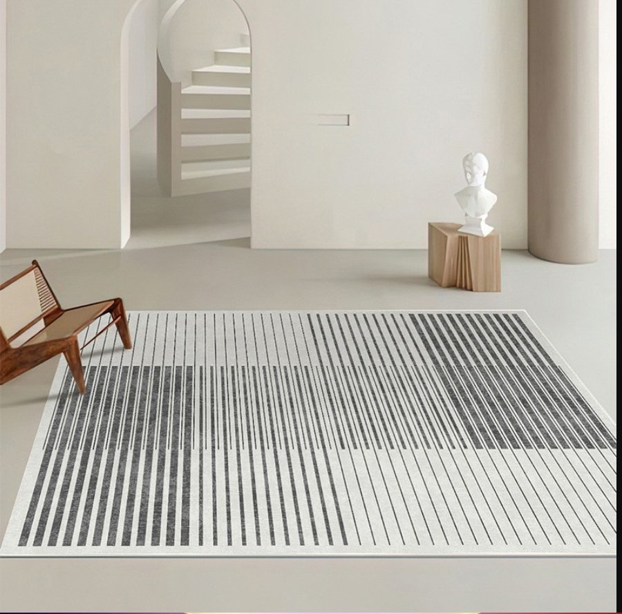 極美品☆ラグ カーペット ラグマット 160*230cm ベッドルーム用絨毯 玄関マット/滑り止め付 J17
