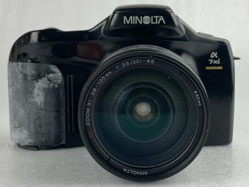 真620【MINOLTA/ミノルタ】α 7xi PANORAMA レンズ付き　MINOLTA AF ZOOM Xi 28-105mm 1:3.5(22)−4.5 φ62mm