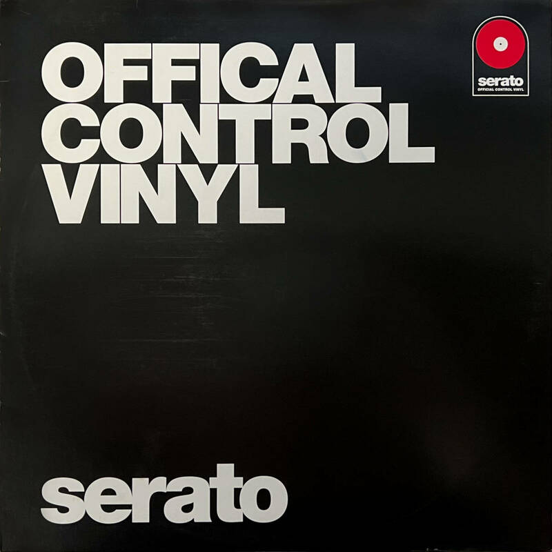 Serato Control Vinyl 12インチ Red 2枚組 セラート コントロール バイナル レコード レッド 赤 scratch live dj スクラッチライブ