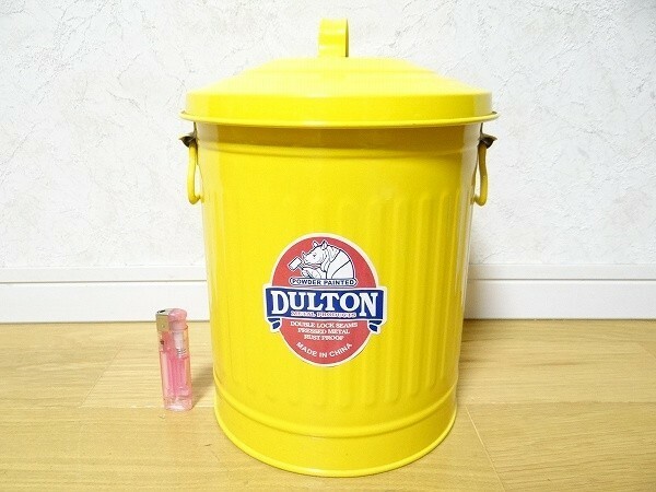 中古 ダルトン DULTON ガベージ缶 スチール缶 コレクション アメリカン ゴミ箱 バケツ