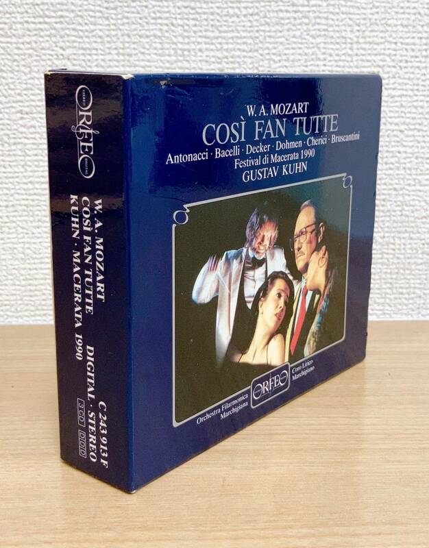 【モーツァルト: 歌劇《コジ・ファン・トゥッテ》クラシック CD】3枚組/K58-327