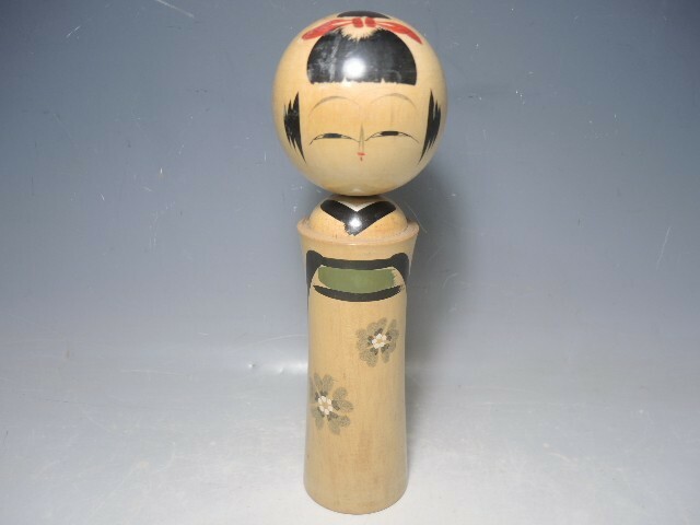 I44/○こけし 作者不明 高さ27cm 郷土玩具 日本人形 伝統工芸