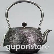 高品質 砂鉄 大容量鉄壺 コーティングなし 手作り鉄 やかんを沸かす お茶の道具1400ML