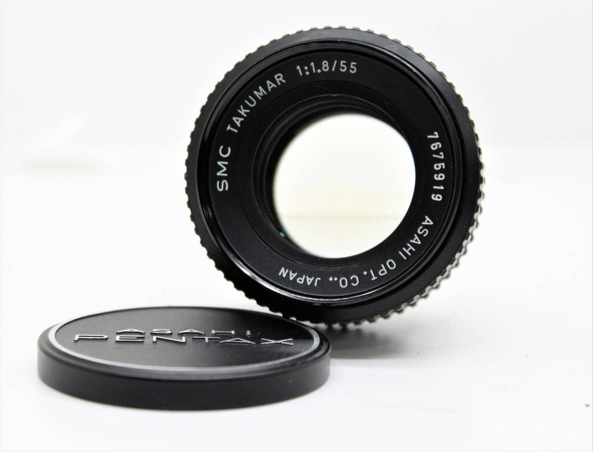 ★美品★PENTAX ペンタックス SMC TAKUMAR 55mm F1.8 M42マウント！ オールドクラッシックレンズ OK1097