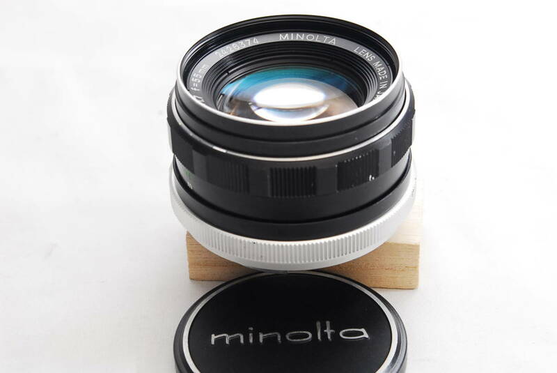 MINOLTA MC-ROKKOR-PF 1:1.7 f=55mm (良品）　620-510