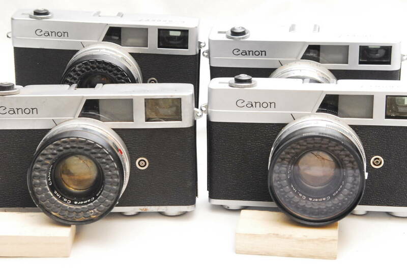 Canon Canonet (ジャンク品）４個 0826-01