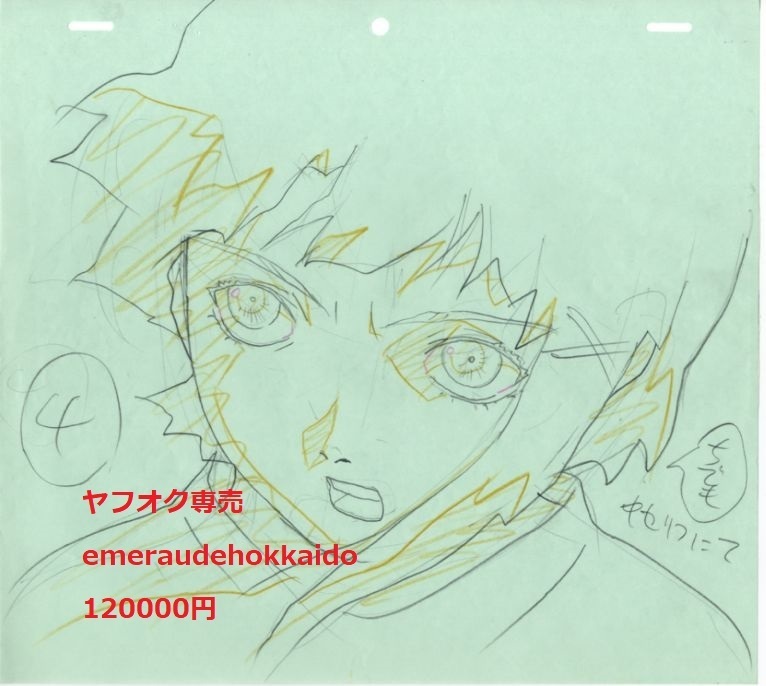 serial experiments lain 生原画 直筆 原画 １枚 A4 シリアル・エクスペリメンツ・レイン 岩倉玲音　岸田隆宏 キャラクター原案：安倍吉俊