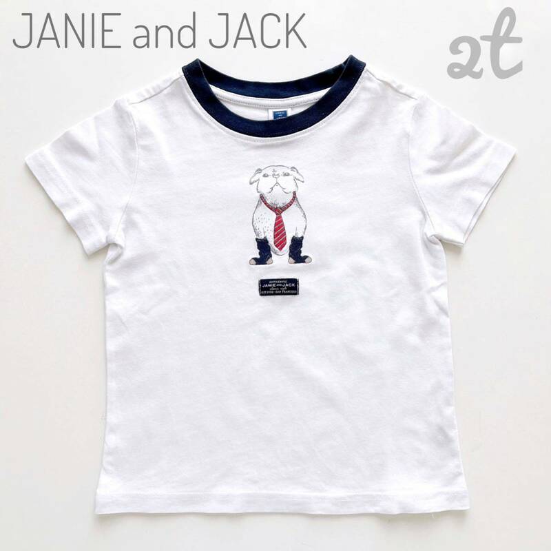 JANIE and JACK Tシャツ　2T 男の子　ジャニーアンドジャック