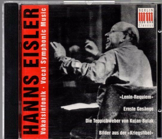 【CD・ドイツ盤】アイスラー/オーケストラと声楽のための作品集（レーニン・レクイエムほか）ライプチヒ放送響