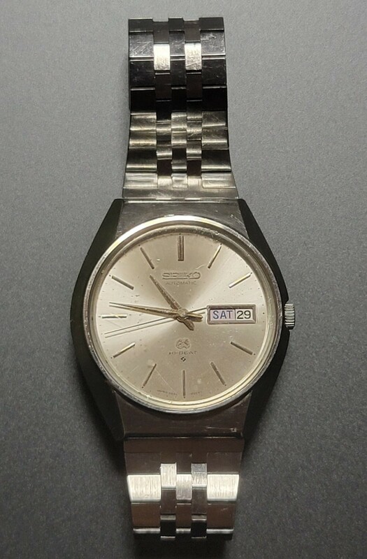 動作品　SEIKO セイコー　グランドセイコー　5646-8000 純正メタルバンド　メンズ腕時計