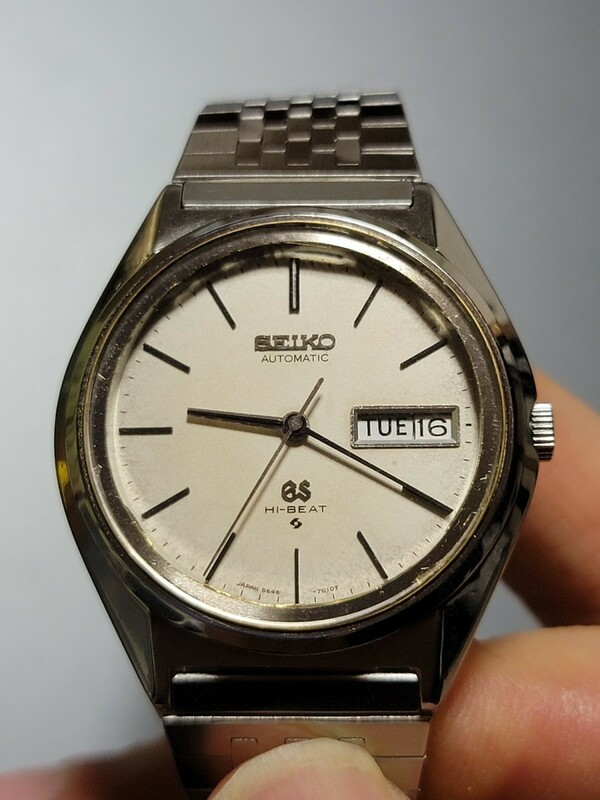 セイコー SEIKO　GRAND SEIKO　グランドセイコー　5645 7010 自動巻き腕時計 メンズ腕時計