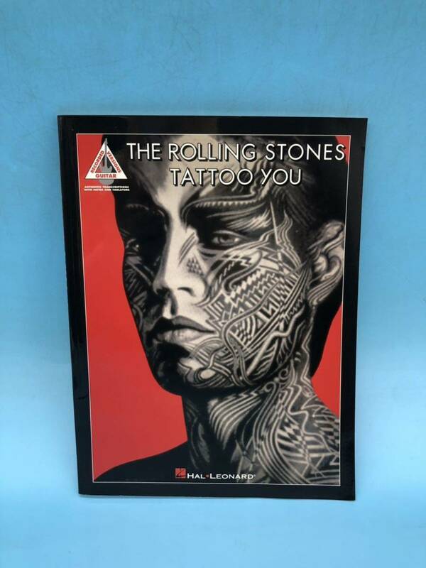 【A7945O129】楽譜　Rolling Stones TATTOO YOU ローリングストーンズ　刺青の男　タトゥー　洋書　古書　古本　当時物