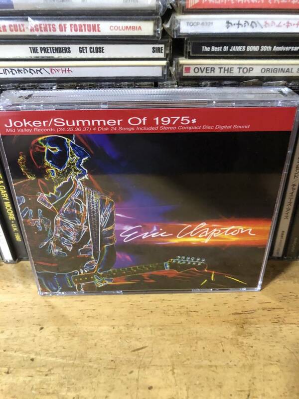 ERIC CLAPTON AND FRIENDS/JOKER Summer Of 1975 MID VALLEY 4CD(4枚組)