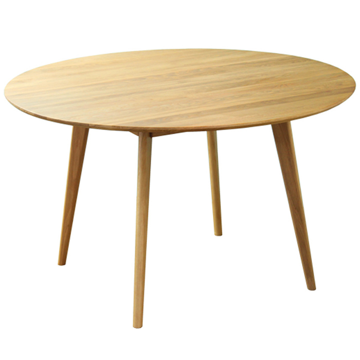 ダイニングテーブル 円形 120cm幅 4人 北欧風 木製 食卓テーブル カフェテーブル おしゃれ リビング テーブル IWT-6570