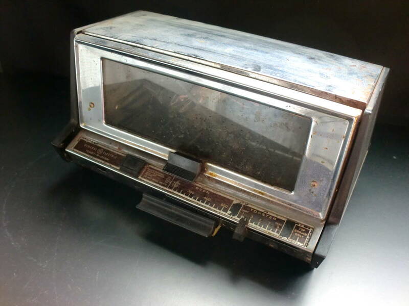 GE　電気オーブントースター　ジェネラルエレクトリック　レア　デラックス トースター オーブン　120V　70年代　ビンテージ　ジャンク