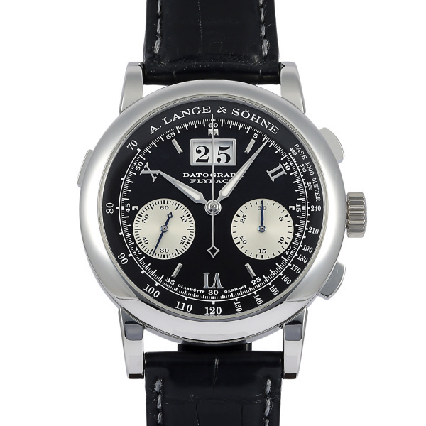 ランゲ＆ゾーネ A.LANGE & SOHNE ダトグラフ 403.035 ブラック/シルバー文字盤 中古 腕時計 メンズ