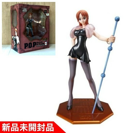 ◇【国内正規品　新品未開封】メガハウス Portrait.Of.Pirates P.OP STRONG EDITION ナミ ローソン限定カラー ワンピース 品番173