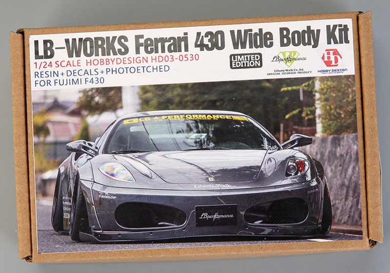 ホビーデザイン HD03-0530 1/24 LB-Works フェラーリ 430 ワイドボディキット(フジミ用)