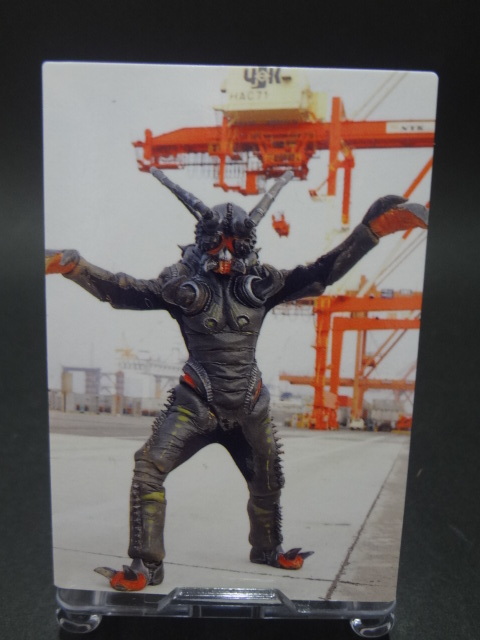 カミキリ怪人　Calbee 仮面ライダーチップスRカード