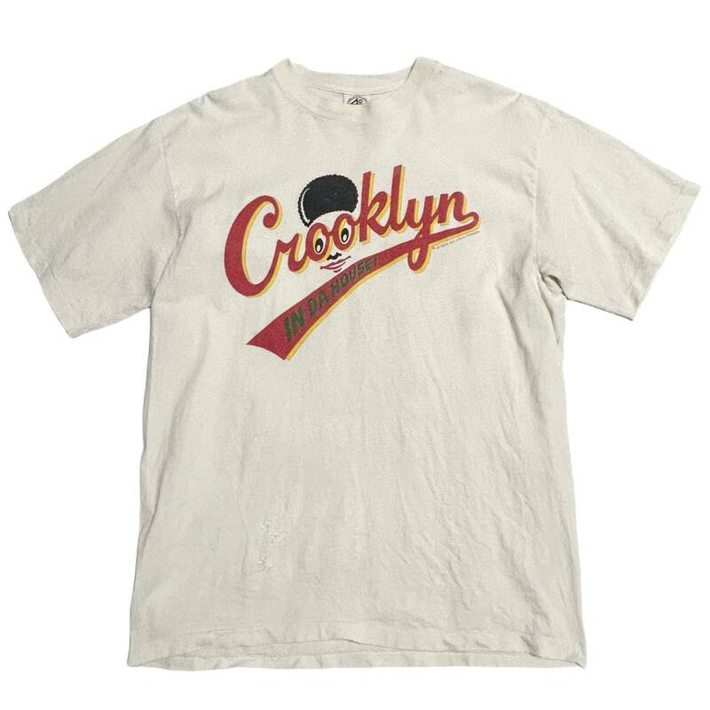 希少 オリジナル 90s ビンテージ 40acres 1994 映画 Crooklyn クルックリン Spike Lee スパイク・リー ムービー Tシャツ シングルステッチ
