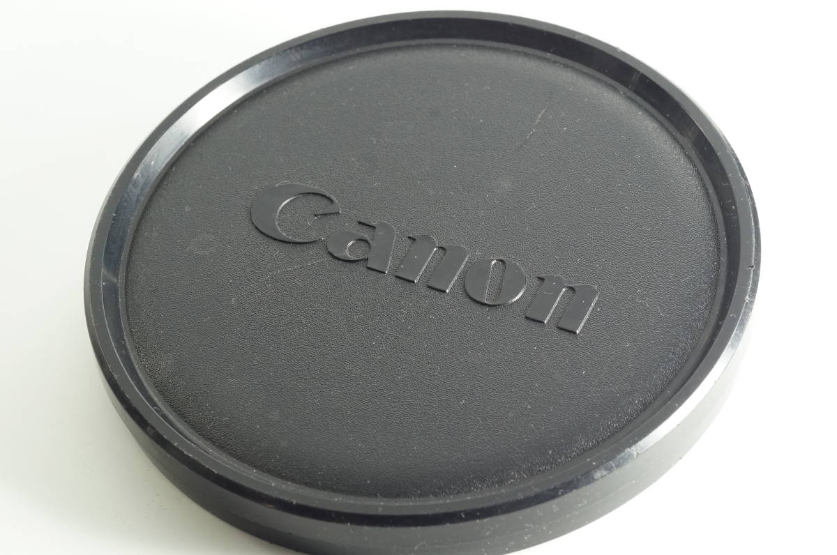 影TG【おおむねキレイ】希少品 カブセ式大口径 内径約119mm Canon純正 キヤノン レンズキャップフロント