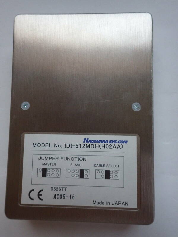 ☆即決！HAGIWARA SYS-COM 3.5" PATA SSD IDI-512MDH(H02AA)！！☆