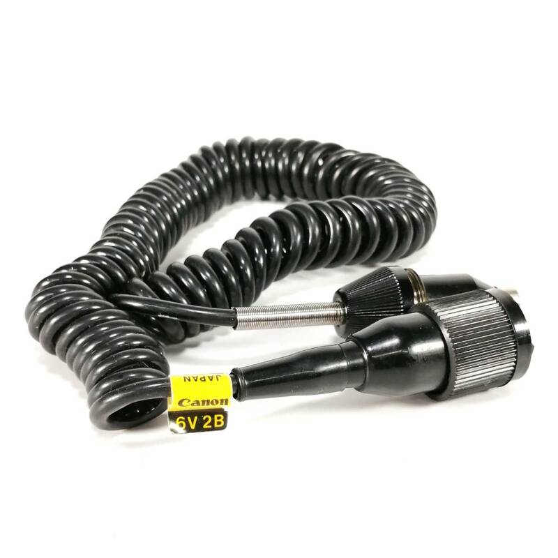 CANON CORD 6V2B Booster T ファインダー用 F-1 カメラ 用品 コード キャノン キヤノン