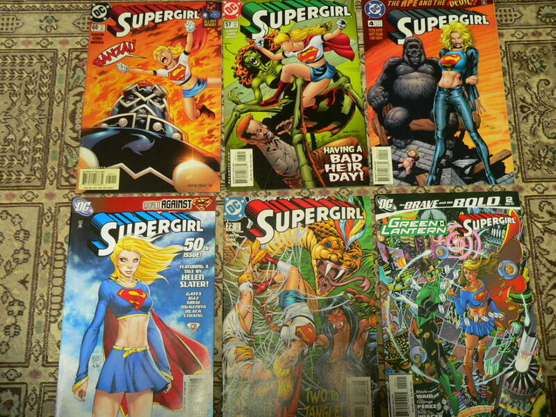 アメコミ　DCコミックス　スーパーガール　7冊（うち1冊表紙はずれ）