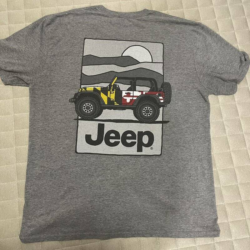 jeep ジープ　tシャツ XL 企業　車