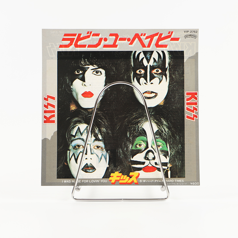 シングルレコード KISS キッス ラヴィン・ユー・ベイビー 1979年発売 2曲 / VIP-2752（外袋 内袋交換済み）ジャンク商品