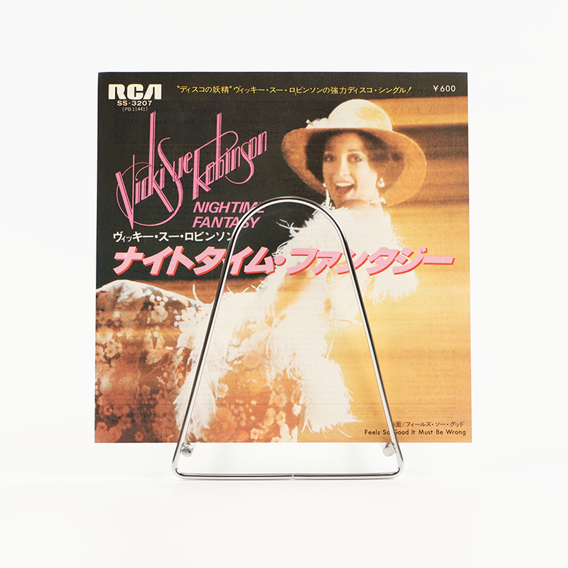 シングルレコード ヴィッキー・スー・ロビンソン ナイトタイム・ファンタジー 1979年発売 2曲 / SS-3207（外袋 内袋交換済み）ジャンク商品
