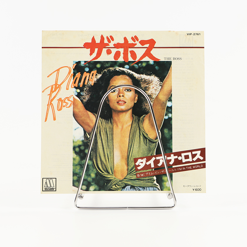 シングルレコード ダイアナ・ロス ザ・ボス 1979年発売 2曲 / VIP-2761（外袋 内袋交換済み）ジャンク商品