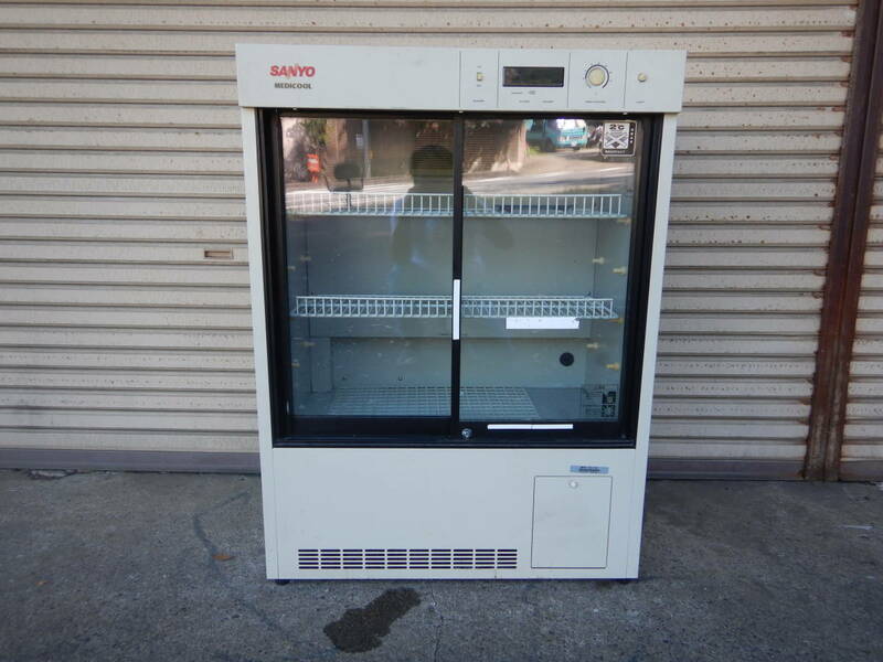 三洋電機　SANYO　MEDCOOL　薬用冷蔵ショーケース　MPR-161（H）　業務用品　引き取り限定