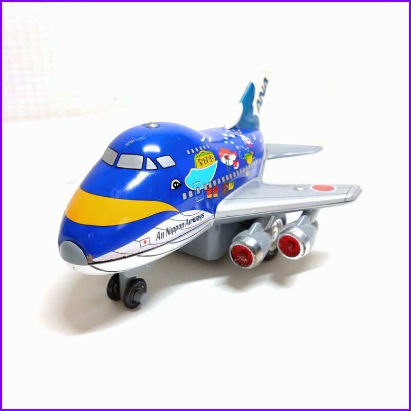 ◆ANA/全日空◆ JA8963 マリンジャンボ 魚 ブリキ おもちゃ レトロ 玩具　中古