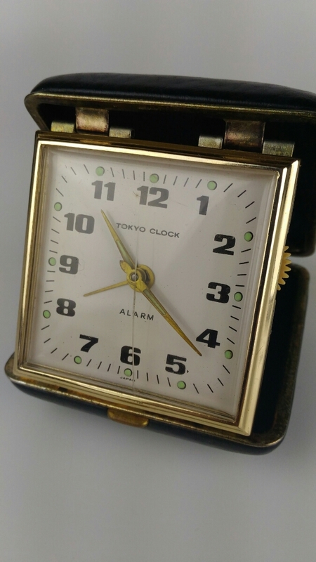 ■TOKYO CLOCK 時計 インテリア 置時計 小物 レトロ 東京クロック 売り切り 在庫処分 画面ヒビあり ■145