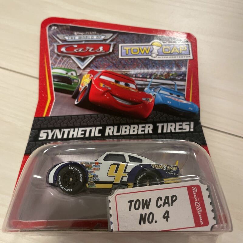 マテル カーズ　RUSTY CORNFUEL (TEAM TOW CAP No.4) ラスティ　MATTEL CARS ミニカー キャラクターカー ラバー タイヤ