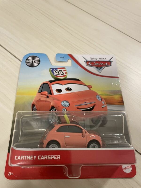 マテル カーズ CARTNEY CARSPER カートニー MATTEL CARS ミニカー キャラクターカー マックイーン ファン　95